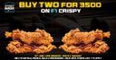 Buy 2 for 3500 on F1 Crispy